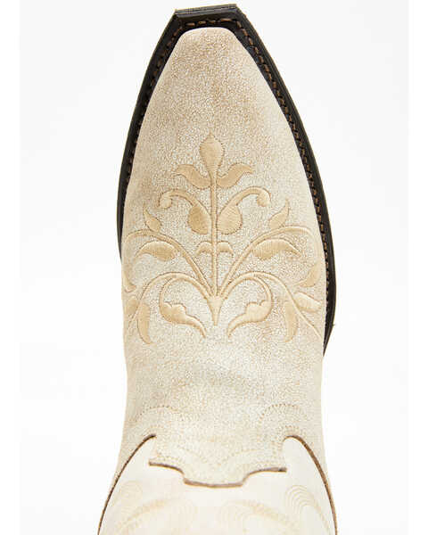 Image #6 - Laredo Women's Aretha Western Boots - Snip Toe, Off White, hi-res