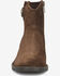Image #4 - Born Women's Charlie Booties - Round Toe, Chocolate, hi-res