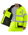 Image #5 - Carhartt Men's High Visibility Water Repellent Sherwood Work Jacket, Lime, hi-res
