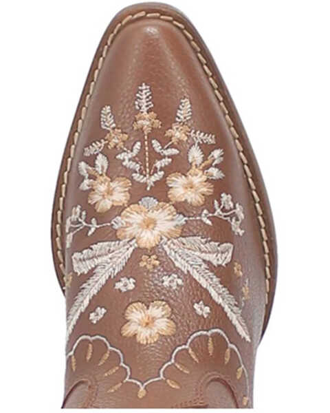 Image #6 - Dingo Women's Full Bloom Western Boots - Medium Toe, Brown, hi-res