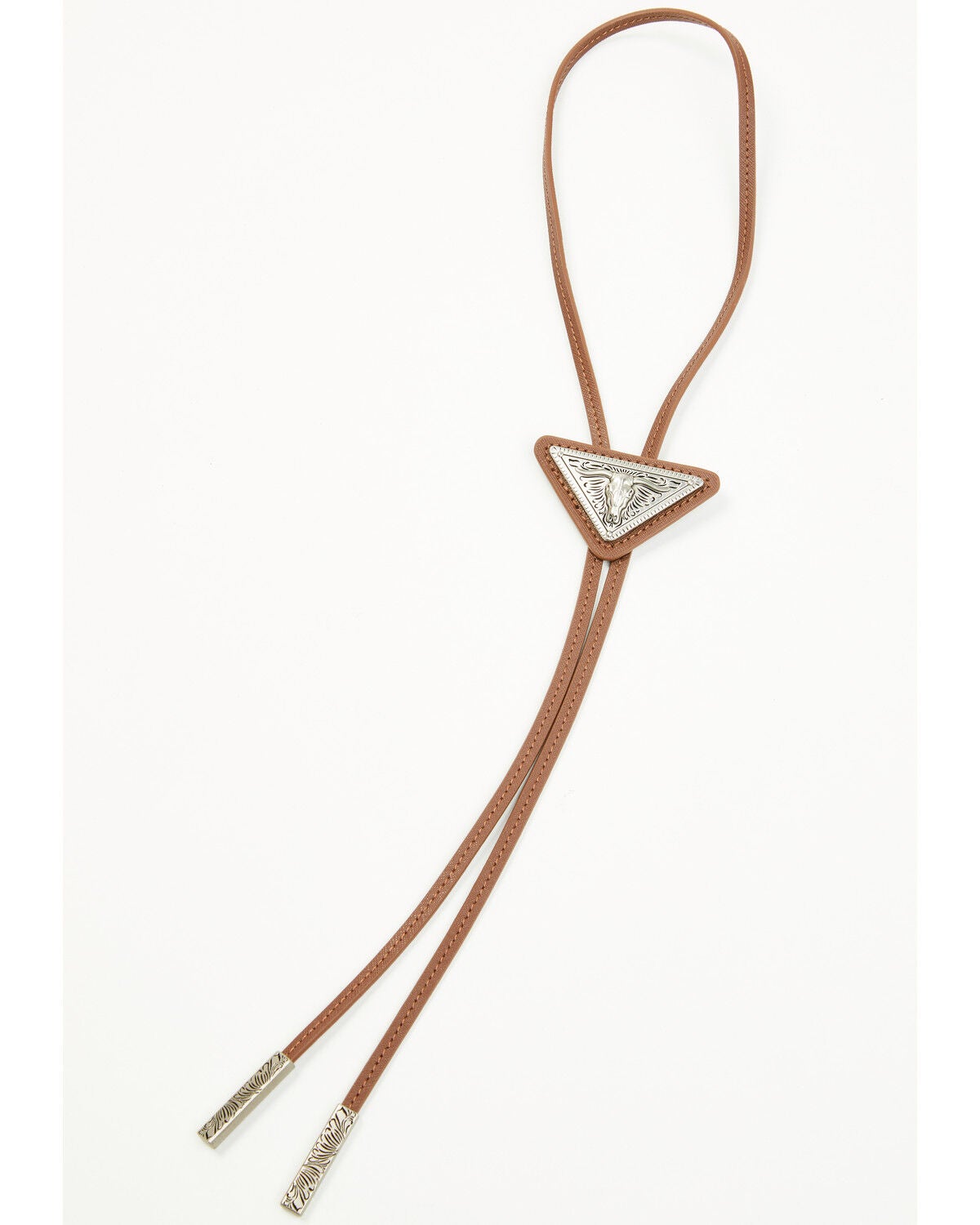 Image #2 - Cody James Black 1978&reg; Men's Steer Head Bolo Tie, Brown, hi-res