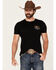 Image #2 - Pendleton Men's Horseshoe Scenic Logo Short Sleeve Graphic T-Shirt, Black, hi-res