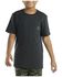 Image #1 - Carhartt Boys' Logo Short Sleeve T-Shirt, Black, hi-res