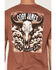 Image #4 - Cody James Men's Steerhead Short Sleeve Graphic T-Shirt, Rust Copper, hi-res