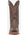 Image #4 - Dan Post Men's Richland Performance Western Boots - Square Toe, Brown, hi-res