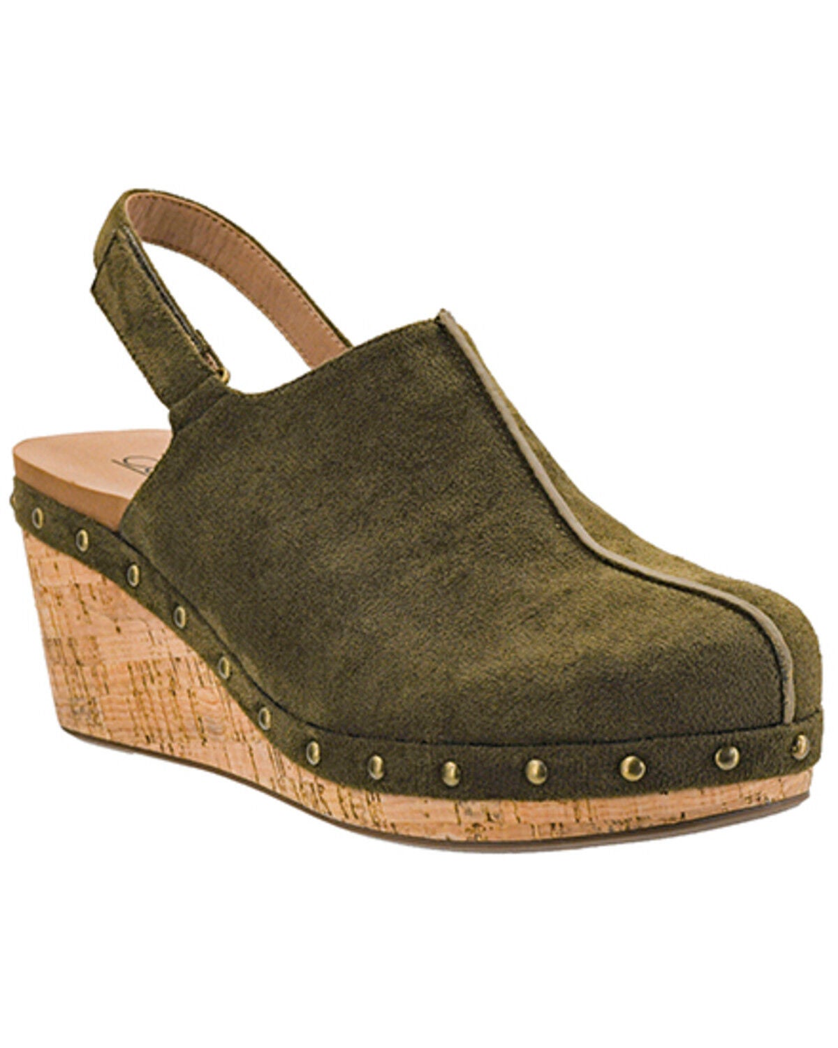 Image #1 - Corkys Women's Make Em Blush Sandals, Khaki, hi-res