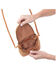 Image #3 - Hobo Women's Fern Crossbody Bag , Tan, hi-res