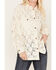 Image #3 - Shyanne Women's Lace Fringe Button-Down Shacket, Cream, hi-res