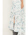 Image #2 - Wild Moss Women's Floral Print High-Low Skirt, Ivory, hi-res