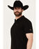 Hooey Men's Hot-Shot Polo, Black, hi-res