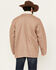Image #4 - Wrangler Men's Sherpa Lined Button-Front Coat, Brown, hi-res