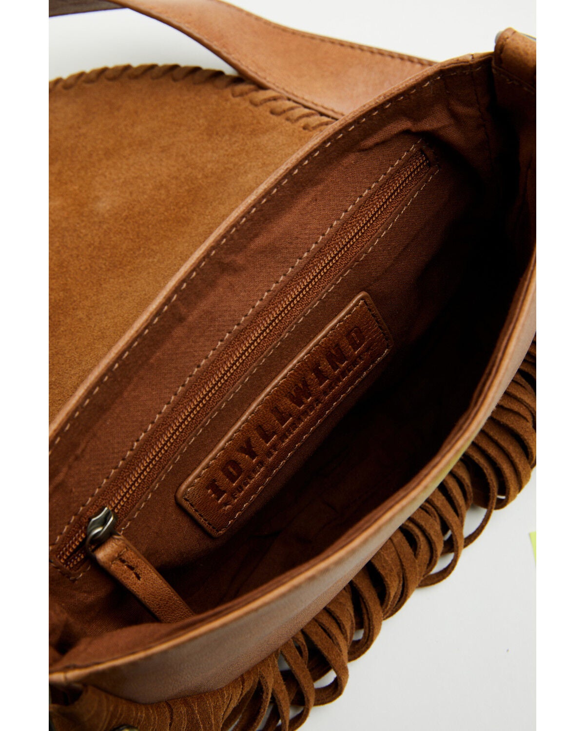 Image #4 - Idyllwind Women's Esperanza Longhorn Fringe Crossbody Handbag, Brown, hi-res