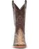 Image #4 - Corral Men's Exotic Python Western Boots - Broad Square Toe, Taupe, hi-res