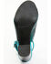 Image #7 - Roper Women's Burnished Tooled Sandals, Blue, hi-res