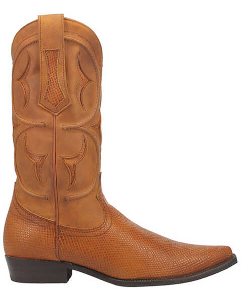 Image #2 - Dingo Men's Dodge City Western Boots - Snip Toe, Tan, hi-res
