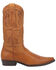 Image #2 - Dingo Men's Dodge City Western Boots - Snip Toe, Tan, hi-res