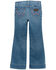 Image #1 - Wrangler Girls' Medium Wash Nala Trouser Stretch Denim Jeans, Medium Wash, hi-res
