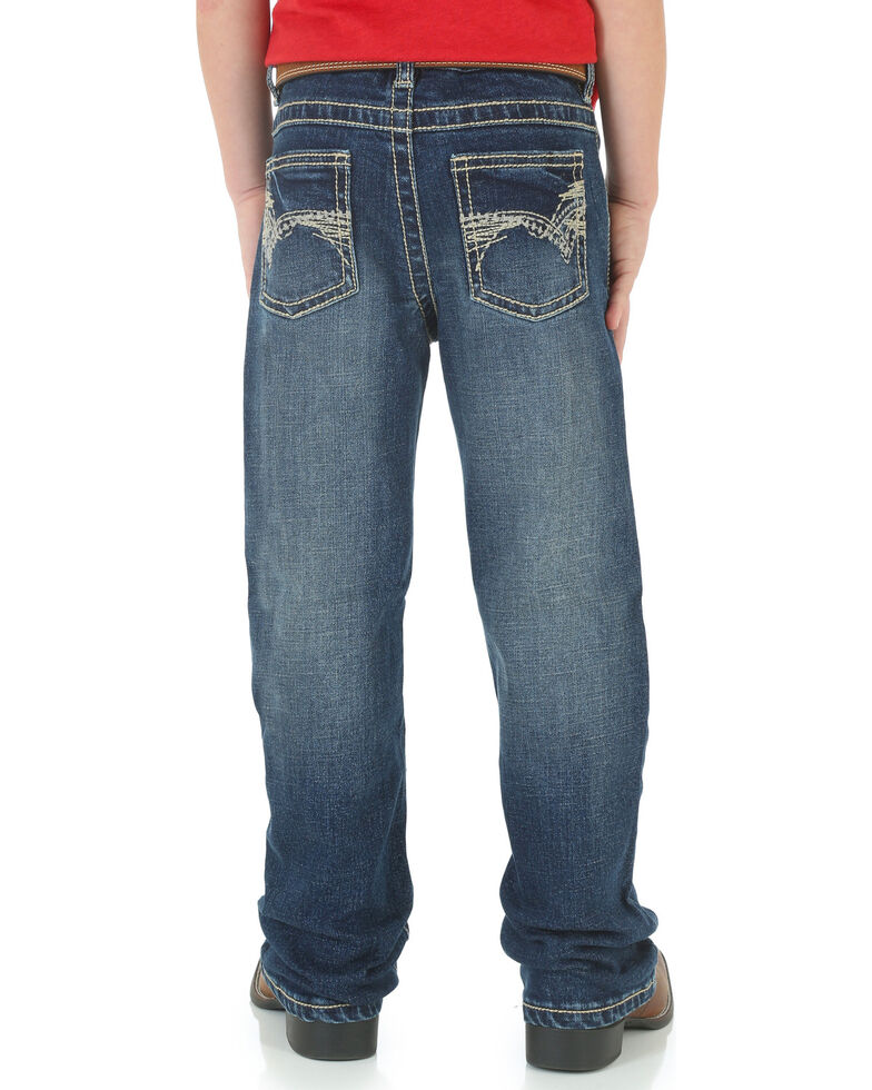 Wrangler 20X Boys' No. 42 Vintage Bootcut Jeans , Blue, hi-res