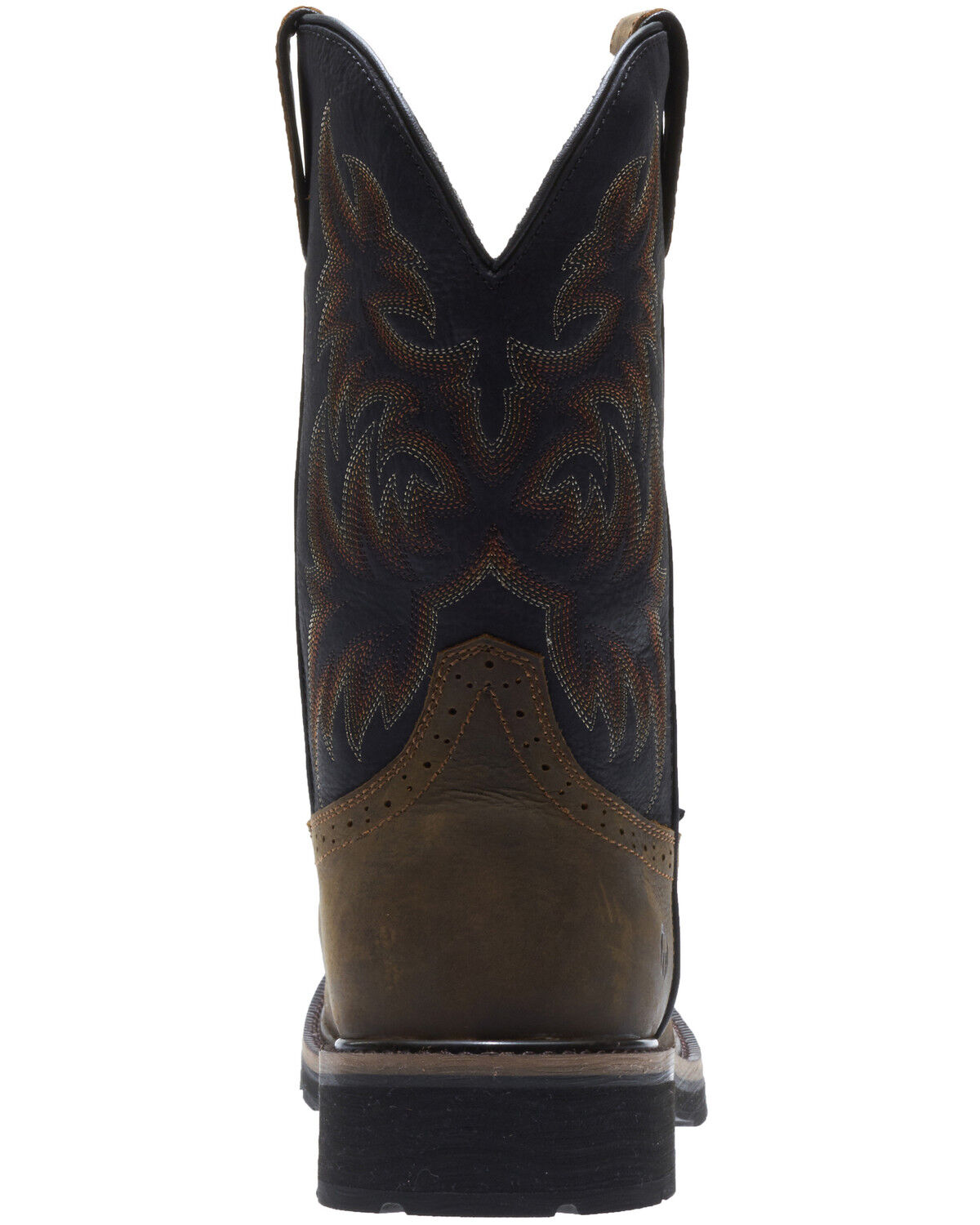 Image #4 - Wolverine Men's Rancher Waterproof Western Work Boots - Soft Toe, Black, hi-res