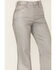 Image #3 - Wrangler X Fender Women's Metallic Wanderer Flare Jeans, Silver, hi-res