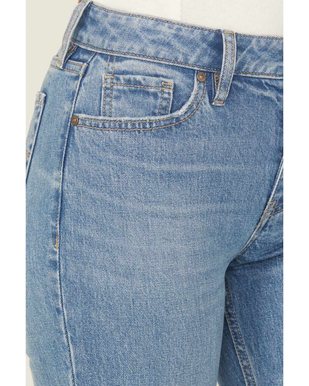 Image #2 - Shyanne Women's Georgia High Rise Bootcut Stretch Denim Jeans, Medium Wash, hi-res