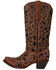Image #2 - Corral Women's Black Inlay Western Boots - Snip Toe, Black/tan, hi-res