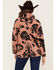 Image #4 - Wrangler Women's Paisley Print Sherpa Pullover, Medium Pink, hi-res