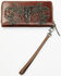 Image #3 - Idyllwind Women's Lenora Painted Longhorn Tooled Leather Wallet, Brown, hi-res