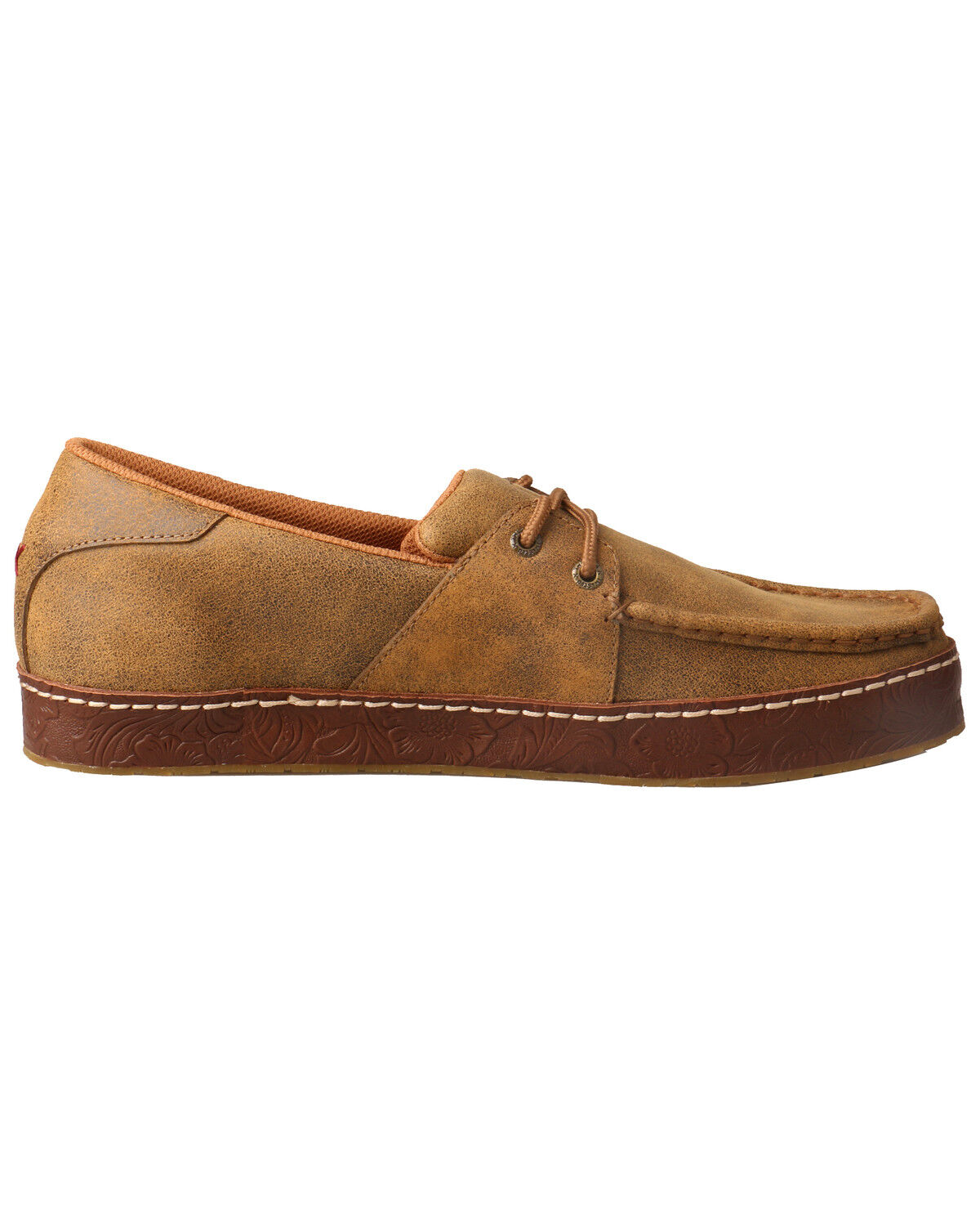 Image #3 - Twisted X Men's Tooled Edge Western Sneakers - Moc Toe, , hi-res