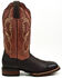 Image #2 - Dan Post Women's Performance Western Performance Boots - Broad Square Toe , Chocolate, hi-res