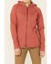 Ariat Women's Marsala Attain Thermal Zip-Front Hoodie , Burgundy, hi-res