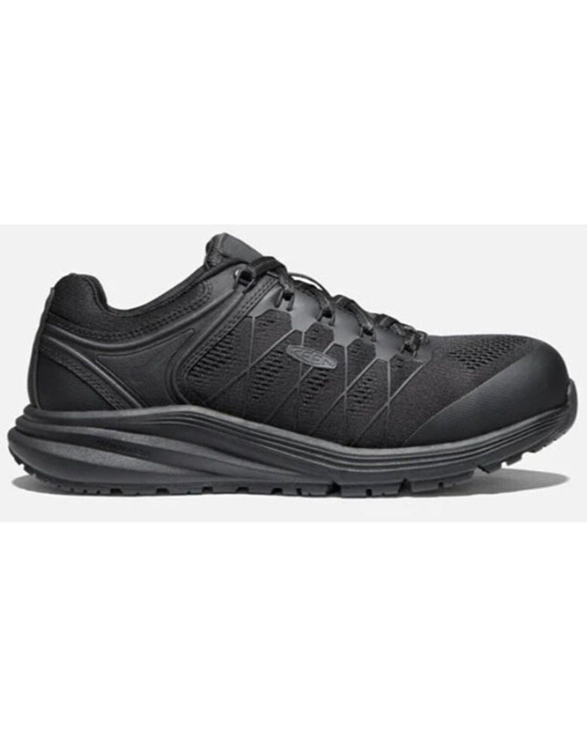 Keen Women's Black Vista Energy Work Shoes - Carbon Toe, Black, hi-res