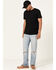 Image #1 - Levi's Men's 501® Higher Mountain Light Wash Original Fit Straight Jeans, Light Wash, hi-res