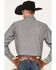 Image #4 - Wrangler Men's Moonless Night Solid Long Sleeve Snap Western Shirt , Dark Blue, hi-res
