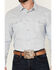 Image #3 - Blue Ranchwear Men's Alcova Solid Long Sleeve Snap Western Shirt, Light Blue, hi-res