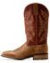Image #2 - Ariat Men's Ricochet Western Boots - Broad Square Toe, Brown, hi-res