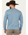Image #4 - Rock & Roll Denim Men's Pocket Long Sleeve T-Shirt, Steel Blue, hi-res