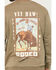 Image #4 - Wrangler Men's Spirit Of The West Graphic Crewneck Sweatshirt, Olive, hi-res