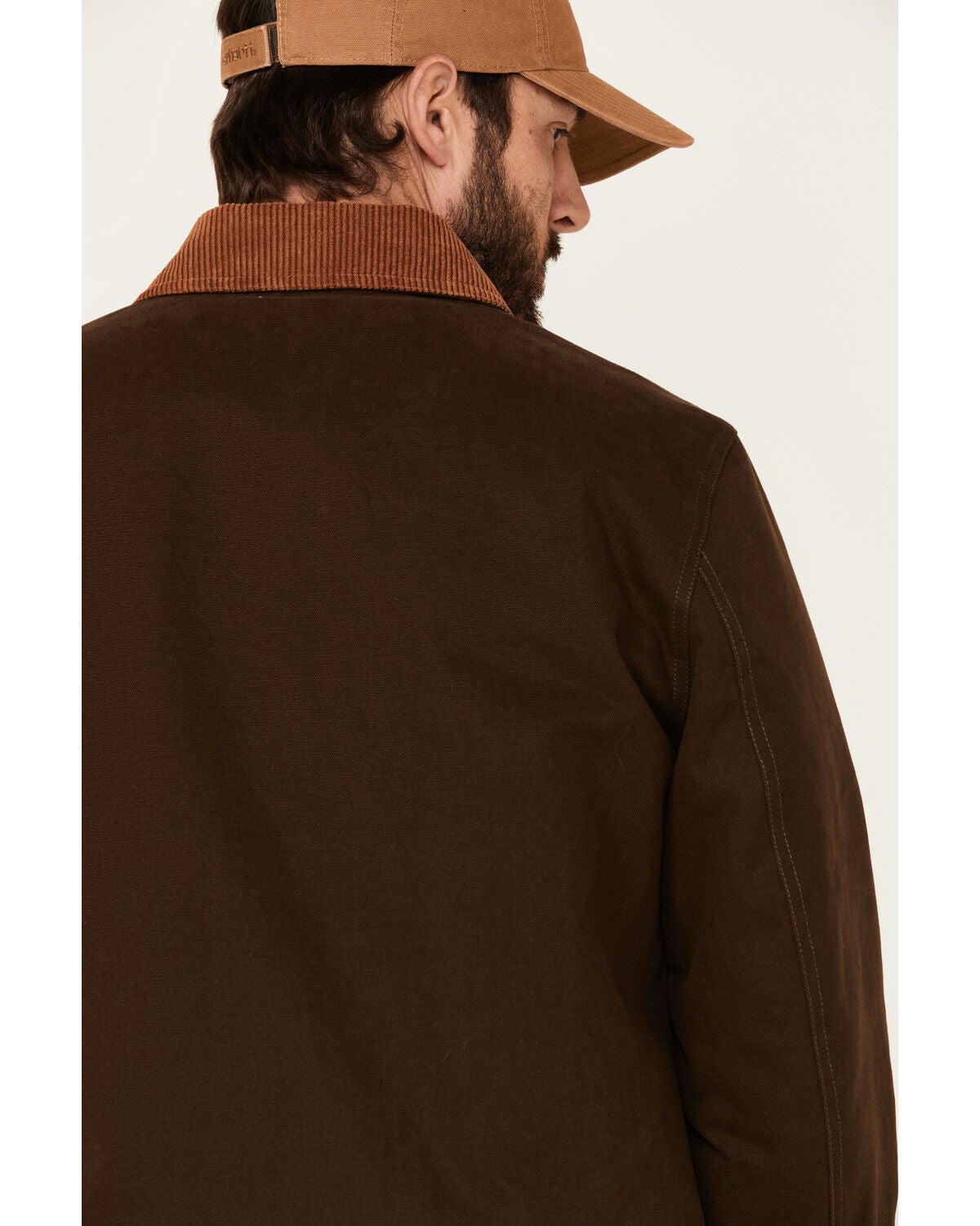 Pendleton Men's Solid Olive Canvas Snap 