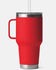 Image #2 - Yeti Rambler® 35oz Mug with Straw Lid , Red, hi-res