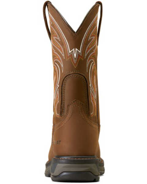 Image #3 - Ariat Men's WorkHog® XT Distressed Work Boots - Round Toe , Brown, hi-res