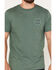 Brixton Men's Crest II Logo Graphic T-Shirt , Green, hi-res