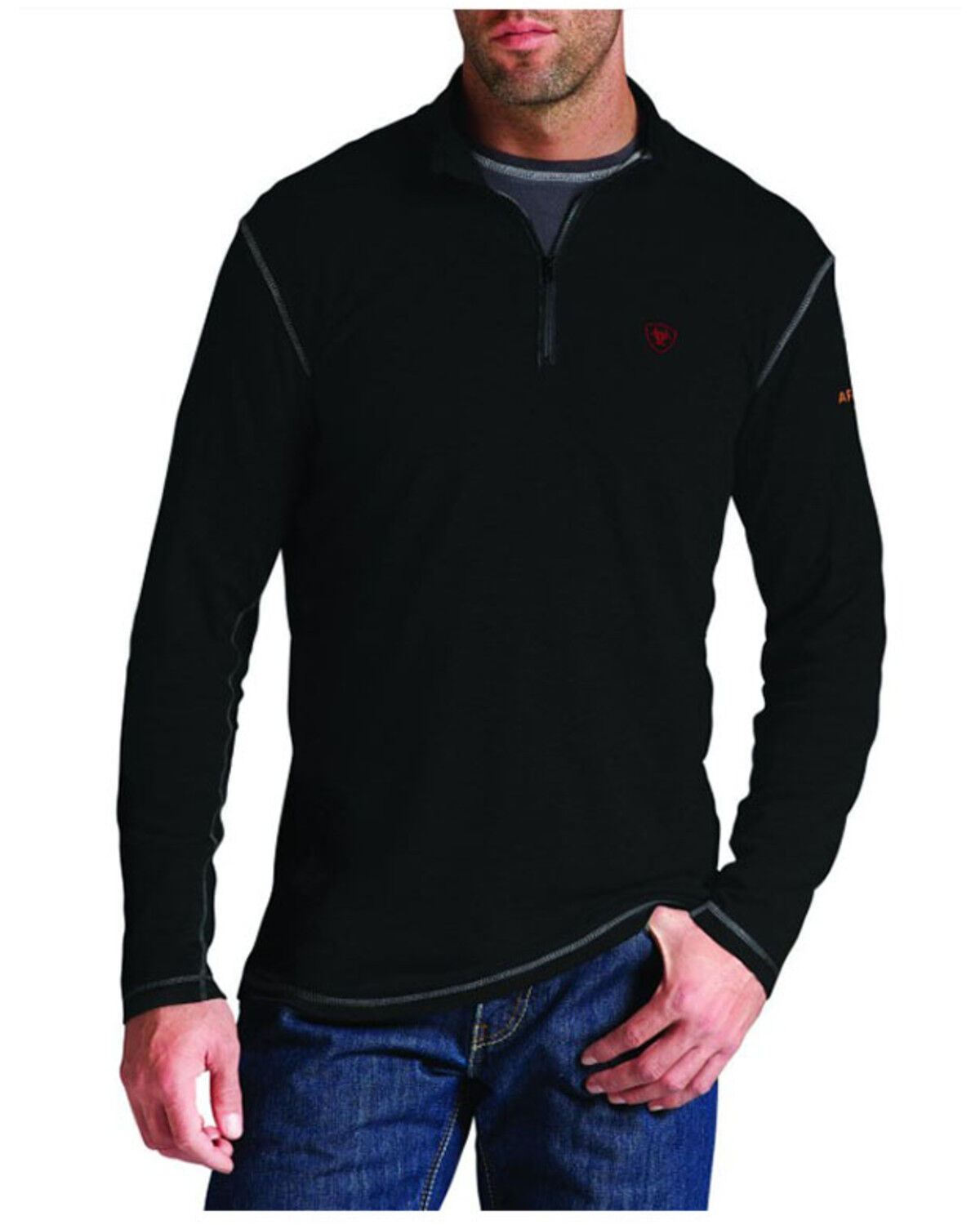 ariat men's quarter zip
