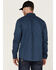 Image #4 - Cody James Men's FR Houndstooth Check Long Sleeve Snap Work Shirt, Medium Blue, hi-res
