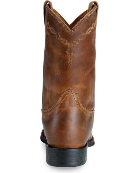 Image #7 - Ariat Men's Heritage Roper Western Boots - Round Toe, Distressed, hi-res