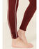 Image #4 - Free People Women's You're A Peach Leggings, Mahogany, hi-res