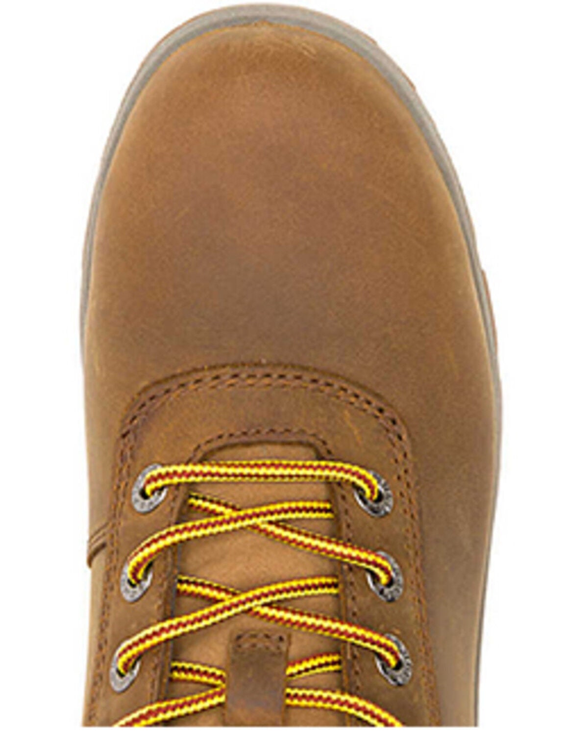 Wolverine Men\'s Brown Leather Boots with Yellow Laces Wolverine Men main image 4