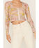 Image #3 - Free People Women's Angelina Floral Print Crop Top, Light Pink, hi-res