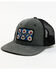 Image #1 - RopeSmart Men's Southwestern Rec Patch Mesh-Back Gray Ball Cap, Grey, hi-res