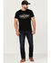 Image #2 - Moonshine Spirit Men's Spirit Bolt Logo Black Graphic T-Shirt, , hi-res